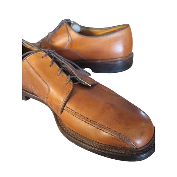 Allen Edmonds Men's Hillcrest Lace Up Leather Bicycle Toe Oxford Shoes Size 11.5 - Picture 6 of 8